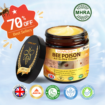 [Official Brand Store] 🐝 LOVILDS® Bee Venom All-In-One Cream (👩‍⚕️British Association of Dermatology 2025 Special Recommendation)
